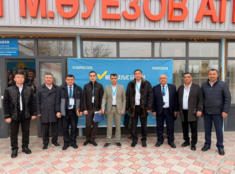 РЕФЕРЕНДУМ: В ТУРКЕСТАНСКОЙ ОБЛАСТИ ОРГАНИЗОВАНЫ СПЕЦИАЛЬНЫЕ ФОТОЗОНЫ